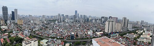 Hanoi vue panoramique