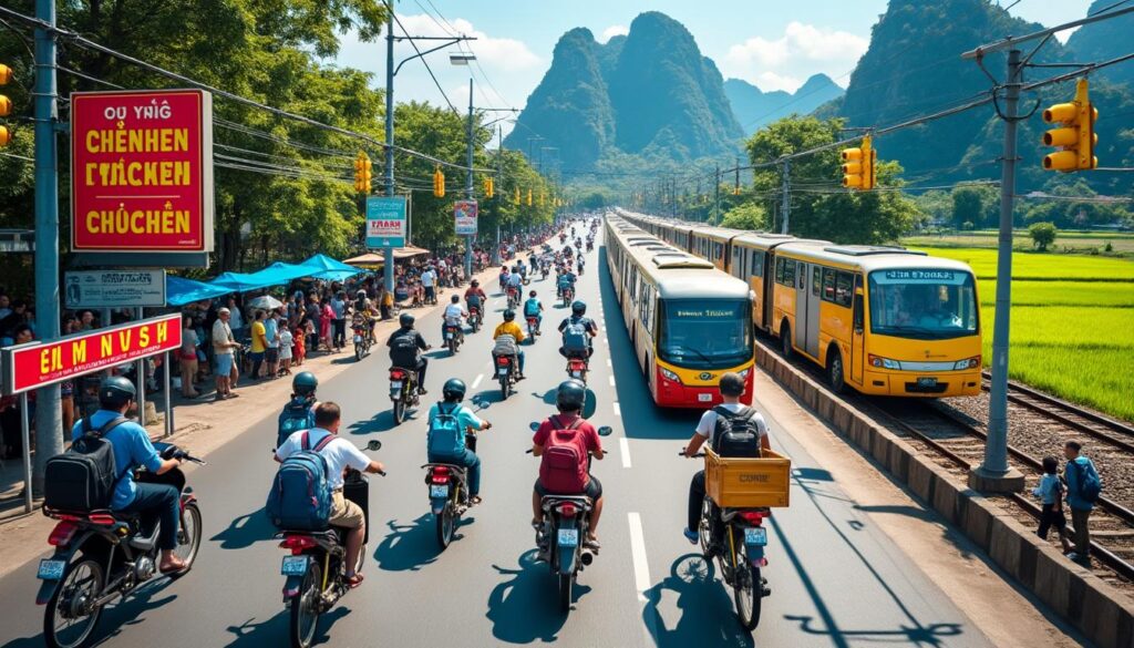 découvrez notre guide complet des transports au vietnam pour voyager facilement, avec conseils pratiques sur les bus, trains, taxis et locations de motos.